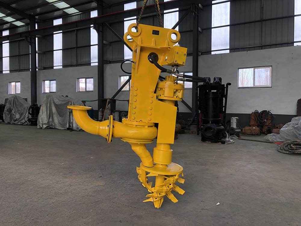 液压泥沙泵带绞笼