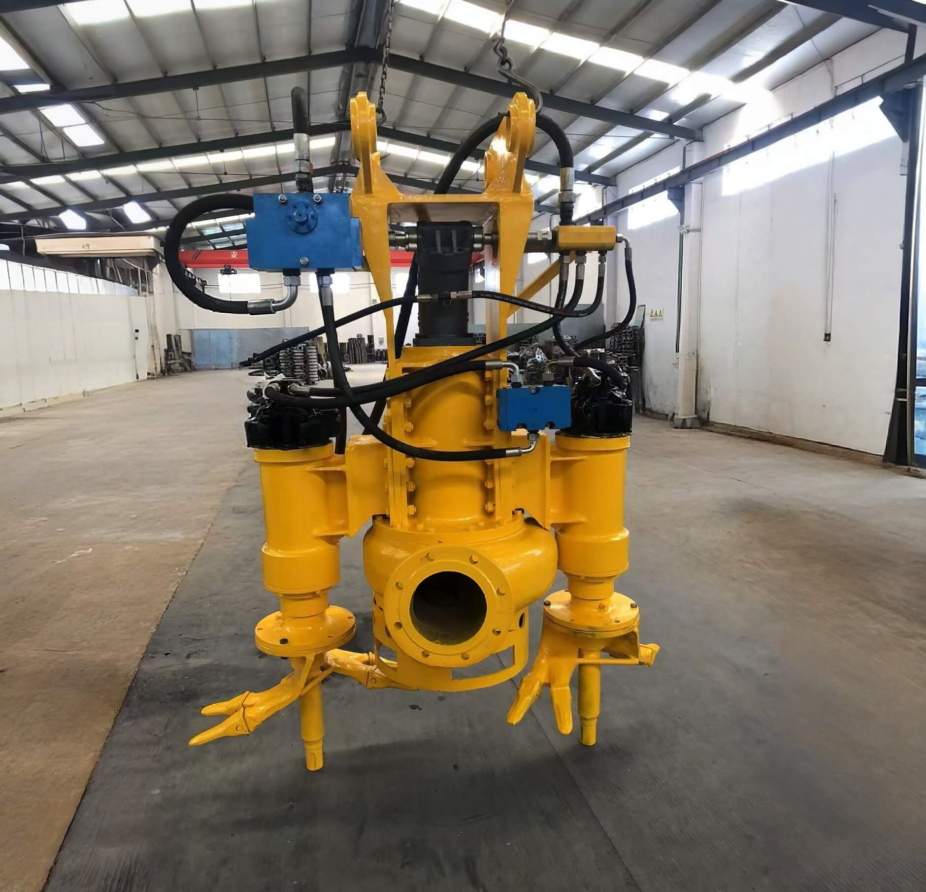 液压泥沙泵带搅拌